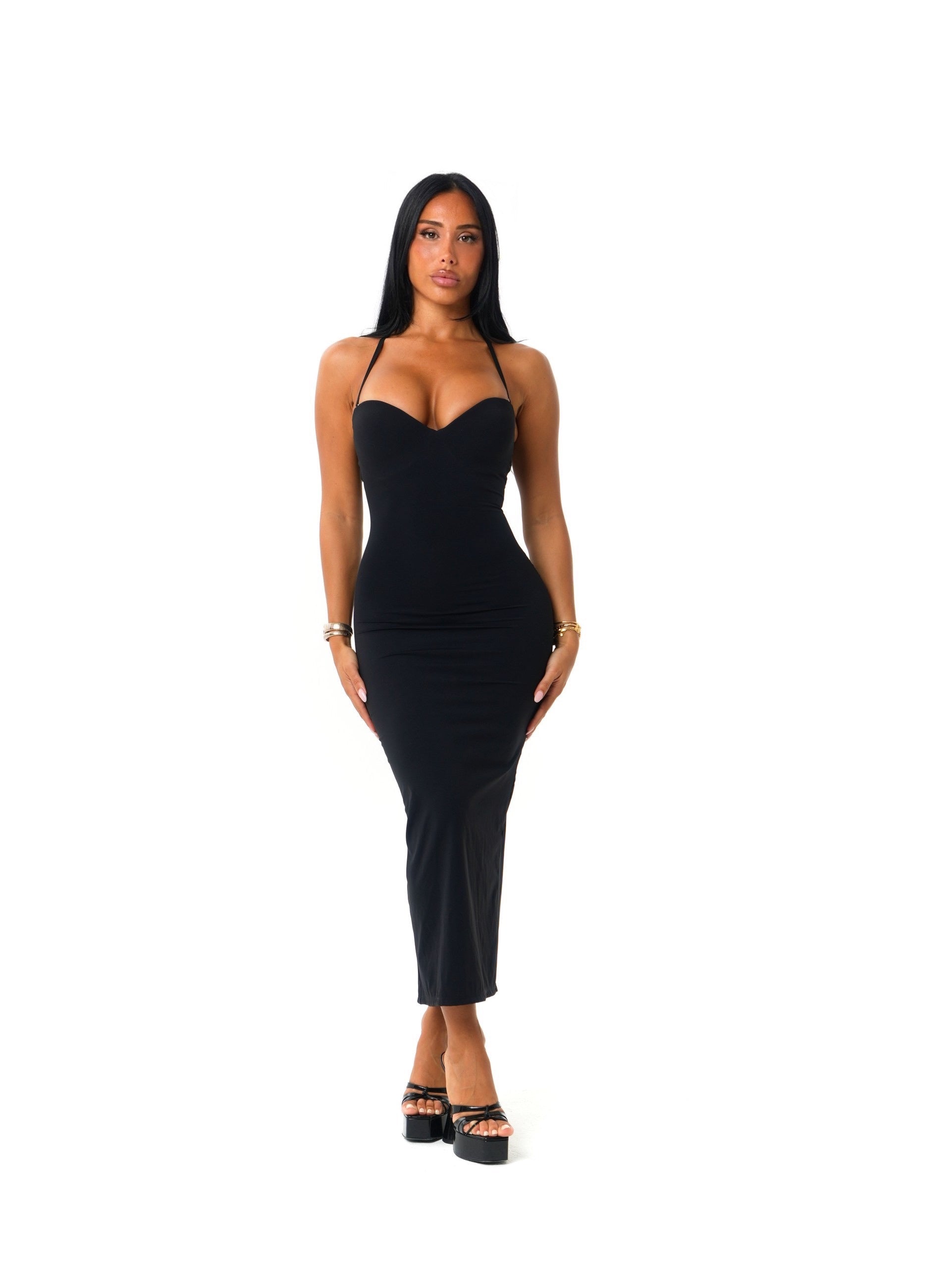 BLACK SHAPED HOURGLASS DRESS BLACK SHAPED HOURGLASS DRESS