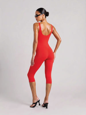 COMBINAISON CAPRI SABLIER ROUGE