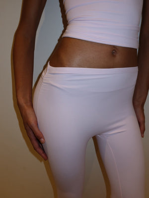 ASYMMETRICAL FLAZE LEGGINGS - PINK
