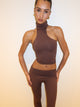 ASYMMETRICAL FLAZE LEGGINGS - PINK