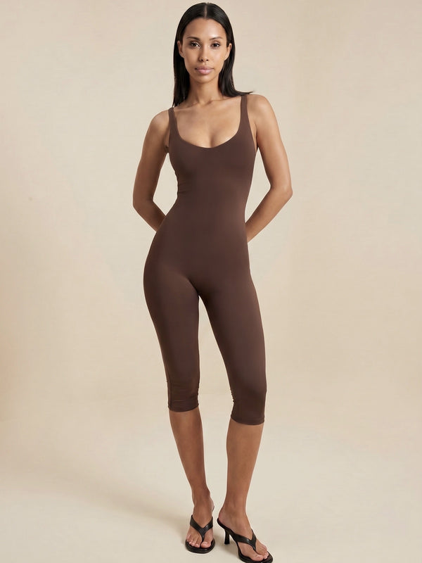 COMBINAISON CAPRI SABLIER MARRON
