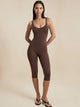 COMBINAISON CAPRI SABLIER MARRON