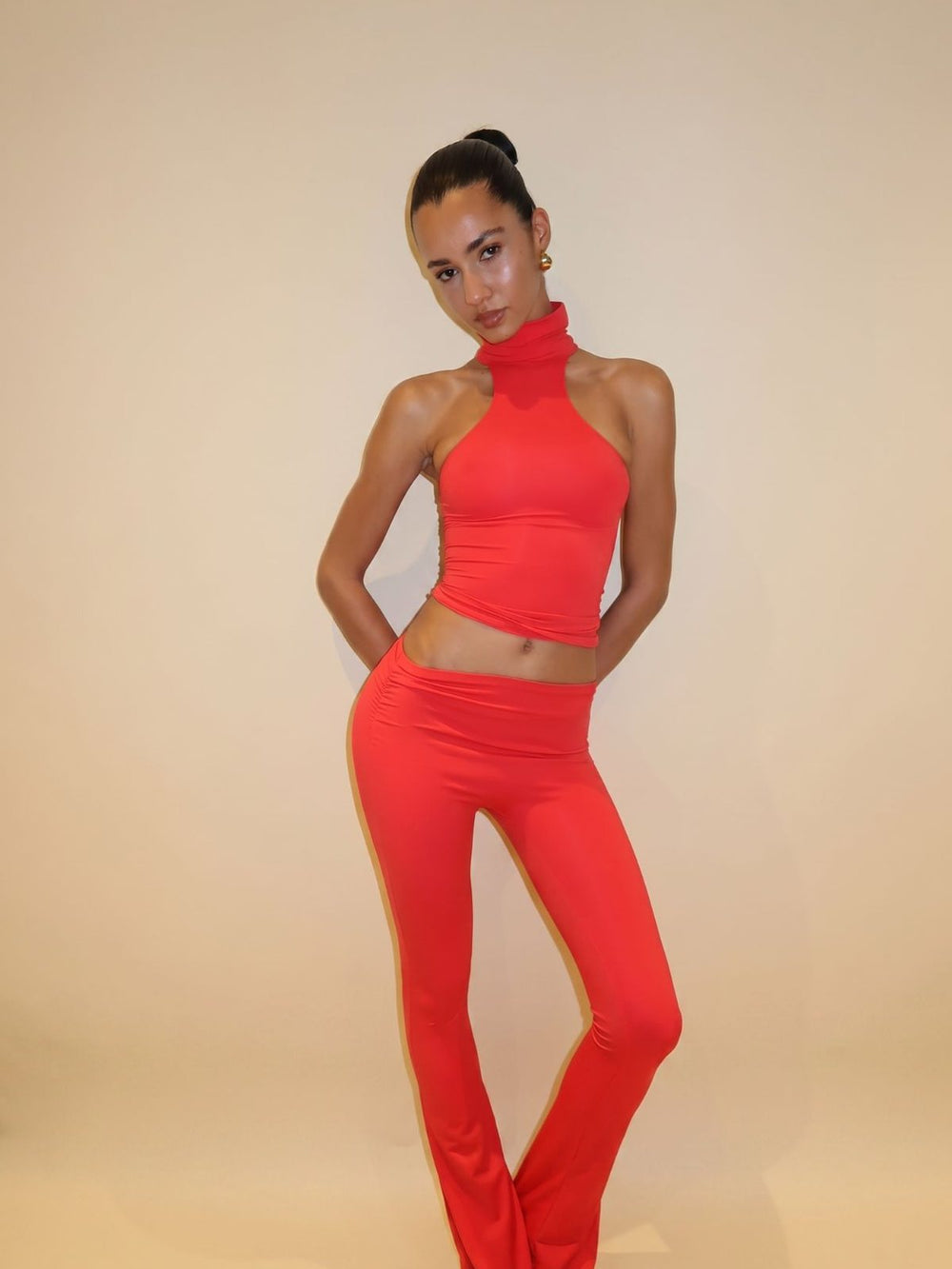 LEGGINGS ASIMÉTRICOS FLAZE - ROSA