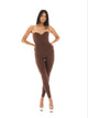 COMBINAISON SABLIER ANKLE MARRON