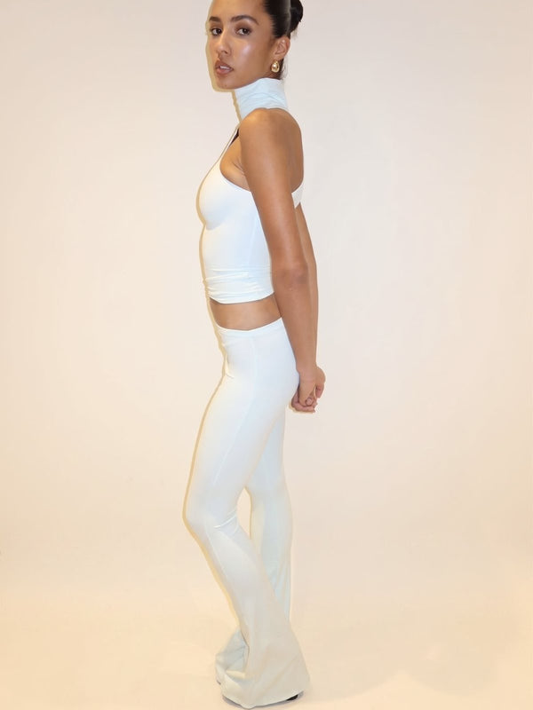 ASYMMETRICAL FLAZE LEGGINGS - PINK