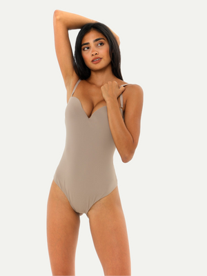 BODY TAUPE SABLIER SWIM