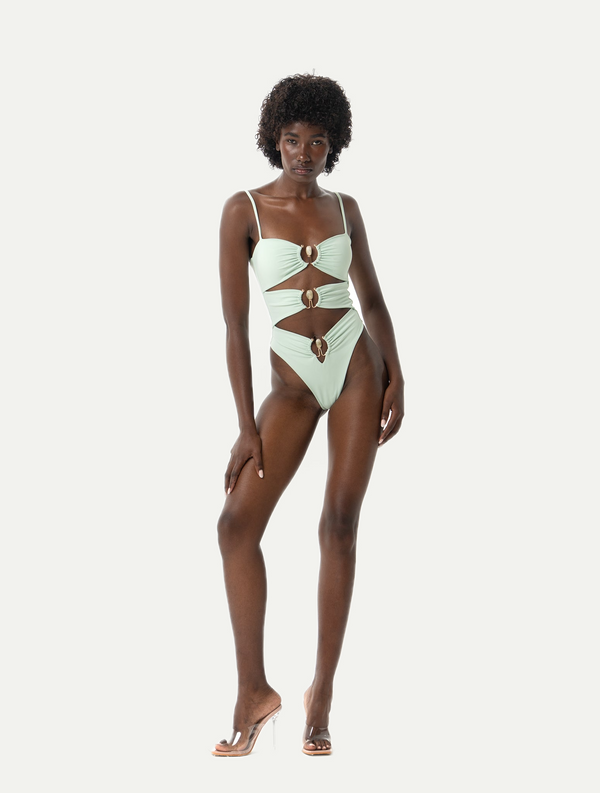 VENUS CUT BODY WATER GREEN