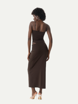 BROWN VENUS SKIRT 