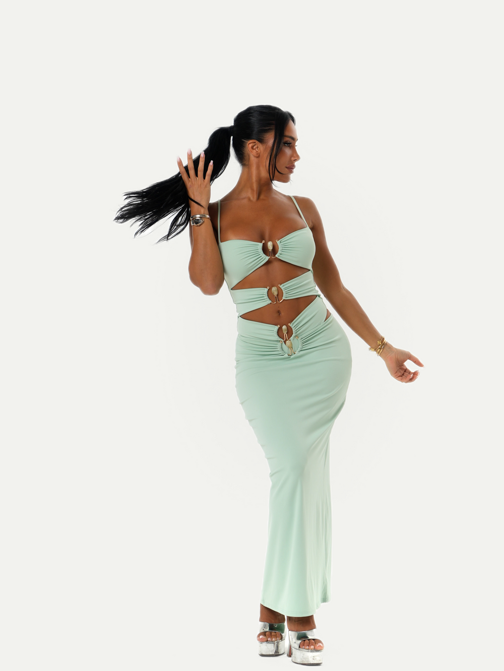 VENUS CUT BODY WATER GREEN