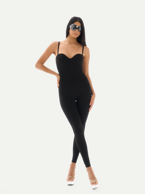 COMBINAISON SABLIER ANKLE NOIR