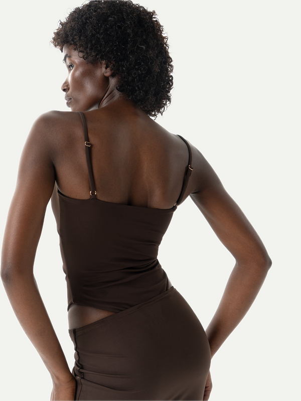 BROWN VENUS SKIRT 