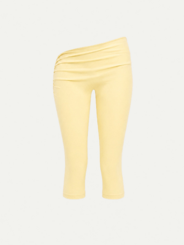 CAPRI ASYMÉTRIQUE BUTTER YELLOW
